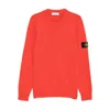 Stone Island Sweatshirt 6100044 In Cotton In Red