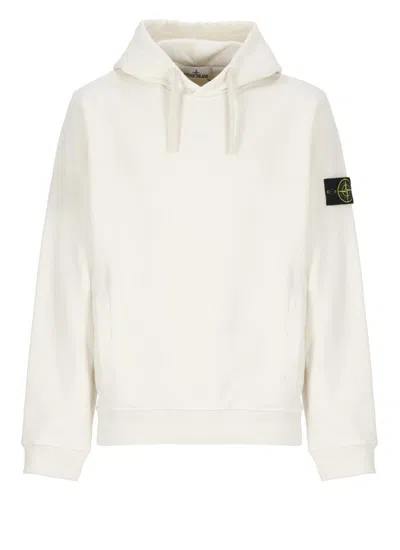 Stone Island Sweaters In White