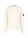 Stone Island Sweaters In White