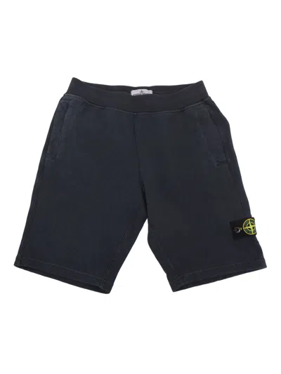 Stone Island Kids' Sweatpants In Blue