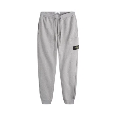 Pre-owned Stone Island Sweatpants 'melange Grey' | Men's Size Xl In Gray