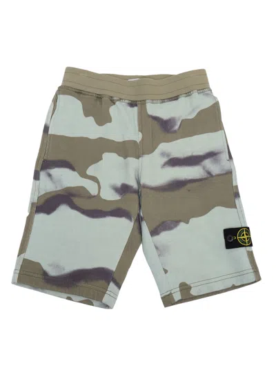Stone Island Kids' Sweatpants In Multi