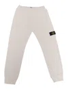 Stone Island Sweatpants In White