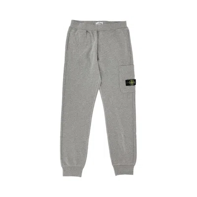 Stone Island Sweatpants With Logo Badge Kids