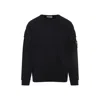 Stone Island Cotton Sweatshirt In Black
