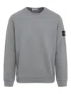 Stone Island Jersey With Logo In Gray