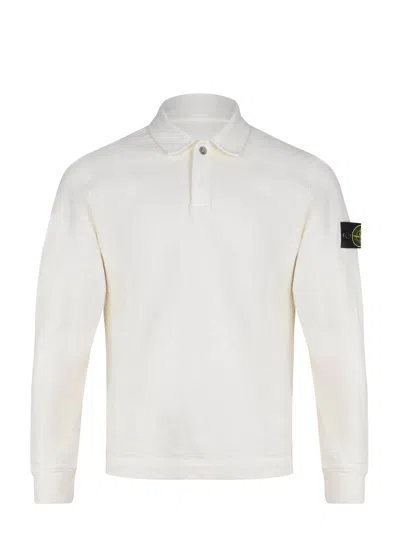 Stone Island Sweatshirt In White