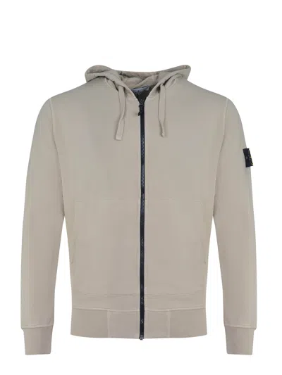 Stone Island Sweatshirt In Gray