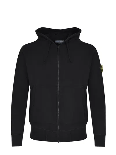 Stone Island Sweatshirt In Black