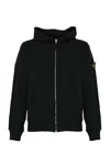 Stone Island Sweatshirt 6100021 In Cotton Mafile Old Effect In Black