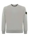 Stone Island Sweatshirt 6100044 In Cotton In Gray