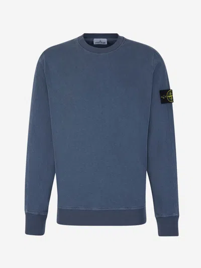 Stone Island Sweatshirt 66066 Old In Blue