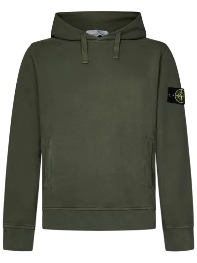 Stone Island Sweatshirt In Green