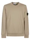 Stone Island Sweatshirt In Beige