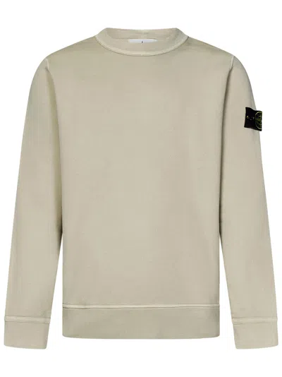 Stone Island Sweatshirt In Beige