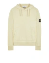 Stone Island Sweatshirt Beige Cotton In Beige