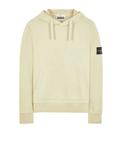 STONE ISLAND STONE ISLAND SWEATSHIRT BEIGE COTON