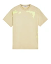 Stone Island Sweatshirt Beige Cotton In Beige