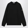 Stone Island Cotton Sweatshirt In Black