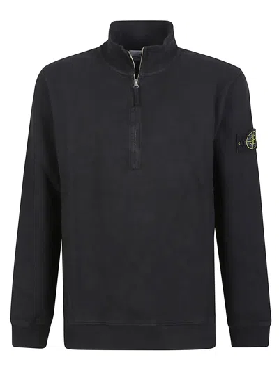 Stone Island Sweatshirt In Black