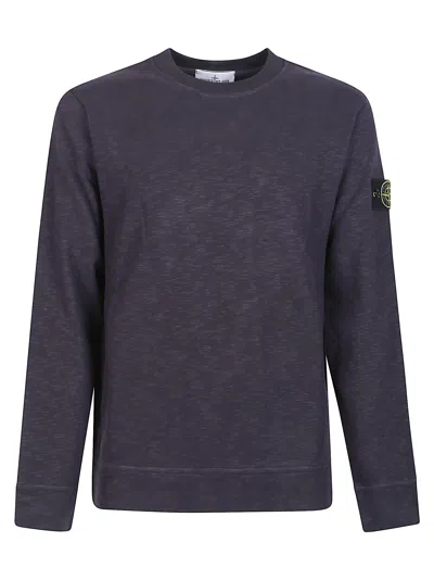Stone Island Sweatshirt In Black