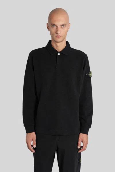 Stone Island Sweatshirt In Black