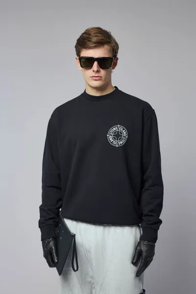 Stone Island Sweatshirt In Black