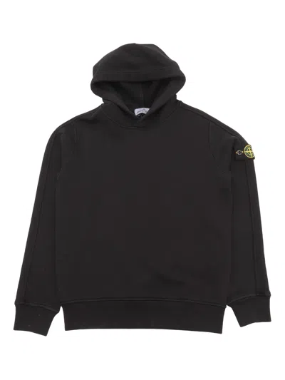 Stone Island Kids' Sweatshirt In Black