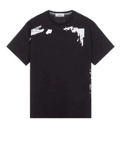 Stone Island Sweatshirt Black Cotton