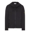 Stone Island Sweatshirt Black Cotton In Black