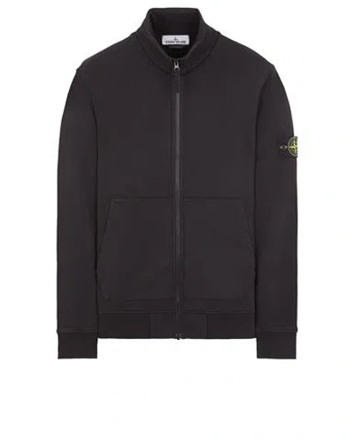 STONE ISLAND STONE ISLAND SWEATSHIRT NOIR COTON