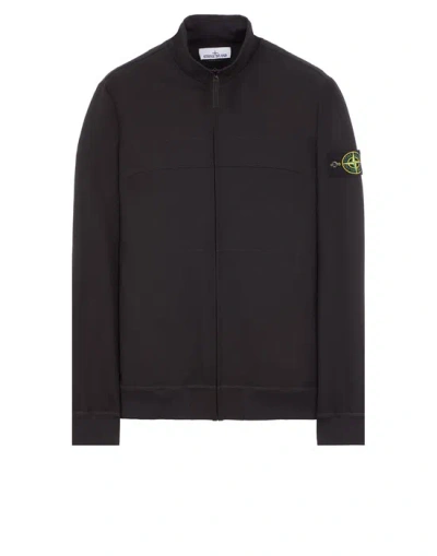 STONE ISLAND STONE ISLAND SWEATSHIRT BLACK POLYAMIDE, ELASTANE
