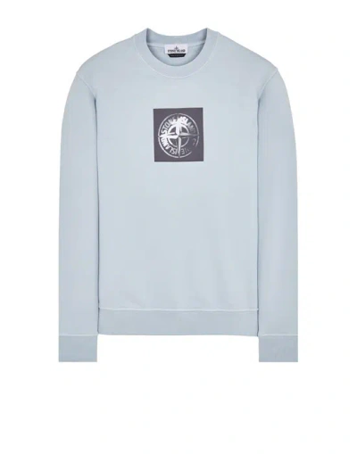Stone Island Sweatshirt Blue Cotton