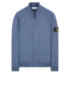 Stone Island Sweatshirt Bleu Polyamide, Élasthanne In Blue