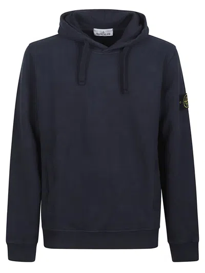 Stone Island Sweatshirt In Blue