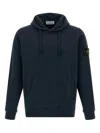 Stone Island Cotton Hoodie In Blue