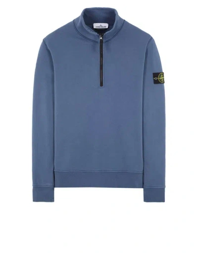 Stone Island Sweatshirt Blue Cotton