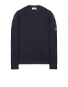 Stone Island Cotton Sweatshirt In Blue