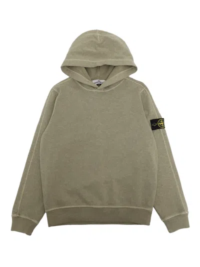 Stone Island Kids' Sweatshirt In Brown