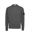 Stone Island Compass-badge Sweater In Gray
