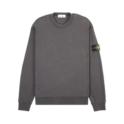 Pre-owned Stone Island Sweatshirt 'charcoal' | Brown | Men's Size Xxl