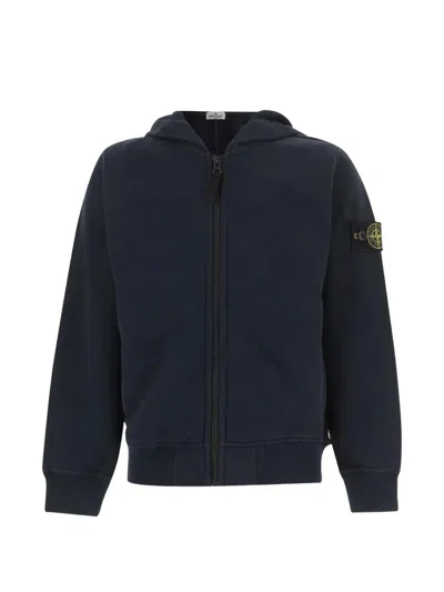 Stone Island Kids' Sweatshirt Classic "l2.s16.61000.06.s0a20 V0020" In Blue