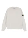 Stone Island Compass-badge Sweatshirt In Gray