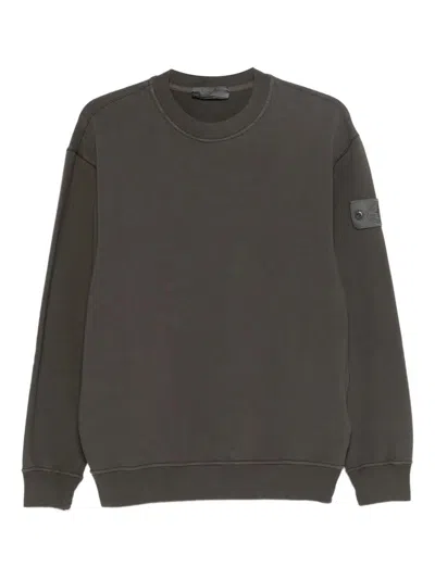 Stone Island Sweatshirt Ghost Clothing In Gray
