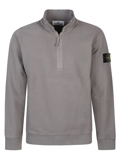Stone Island Sweatshirt In Gray