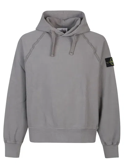 Stone Island Sweatshirt In Brown