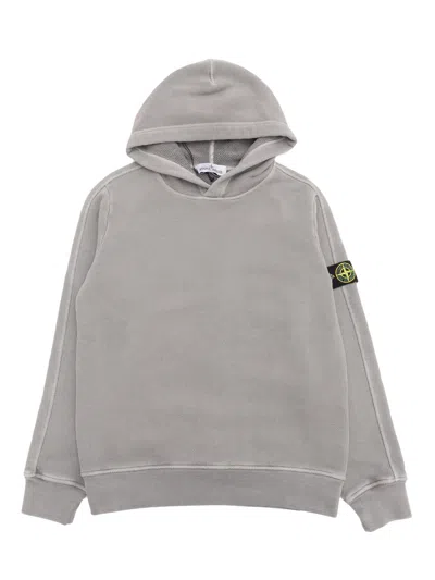 Stone Island Kids' Sweatshirt In Gray