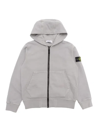 Stone Island Kids' Sweatshirt In Gray