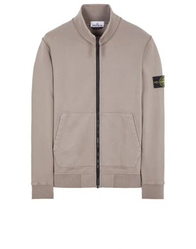 Stone Island Sweatshirt Grey Cotton In Gray