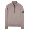 Stone Island Sweatshirt Grey Cotton In Gris